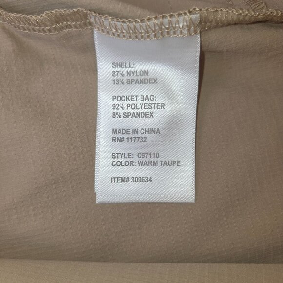 Zeroxposur Mens Khaki Cargo Shorts XXL Lightweight Quick Dry Ripstop Fabric New - Picture 7 of 12